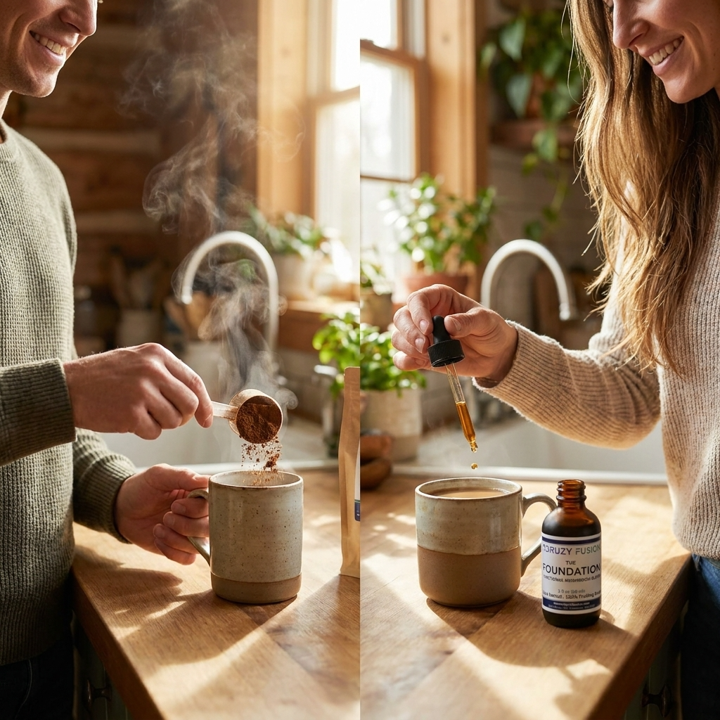 Mushroom Coffee vs Mushroom Supplements