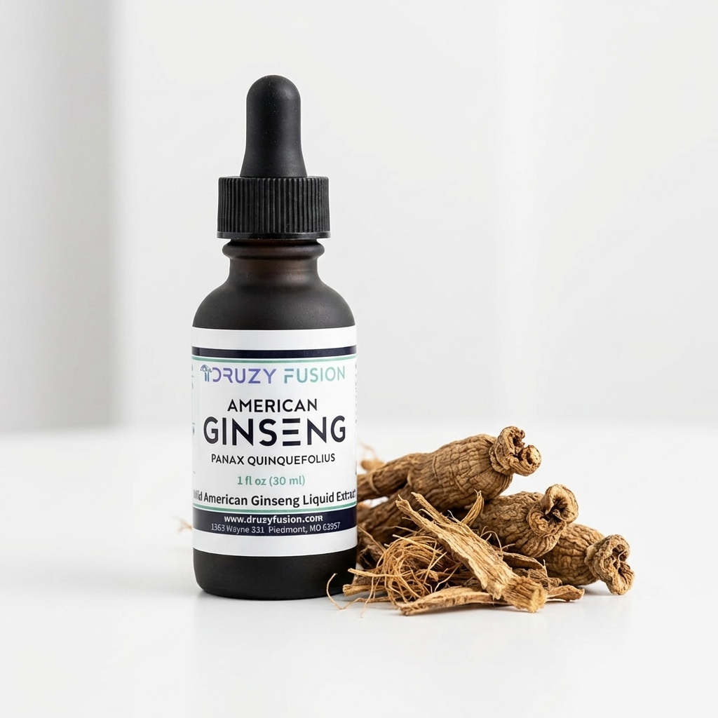 American Ginseng Extract for Calm Energy