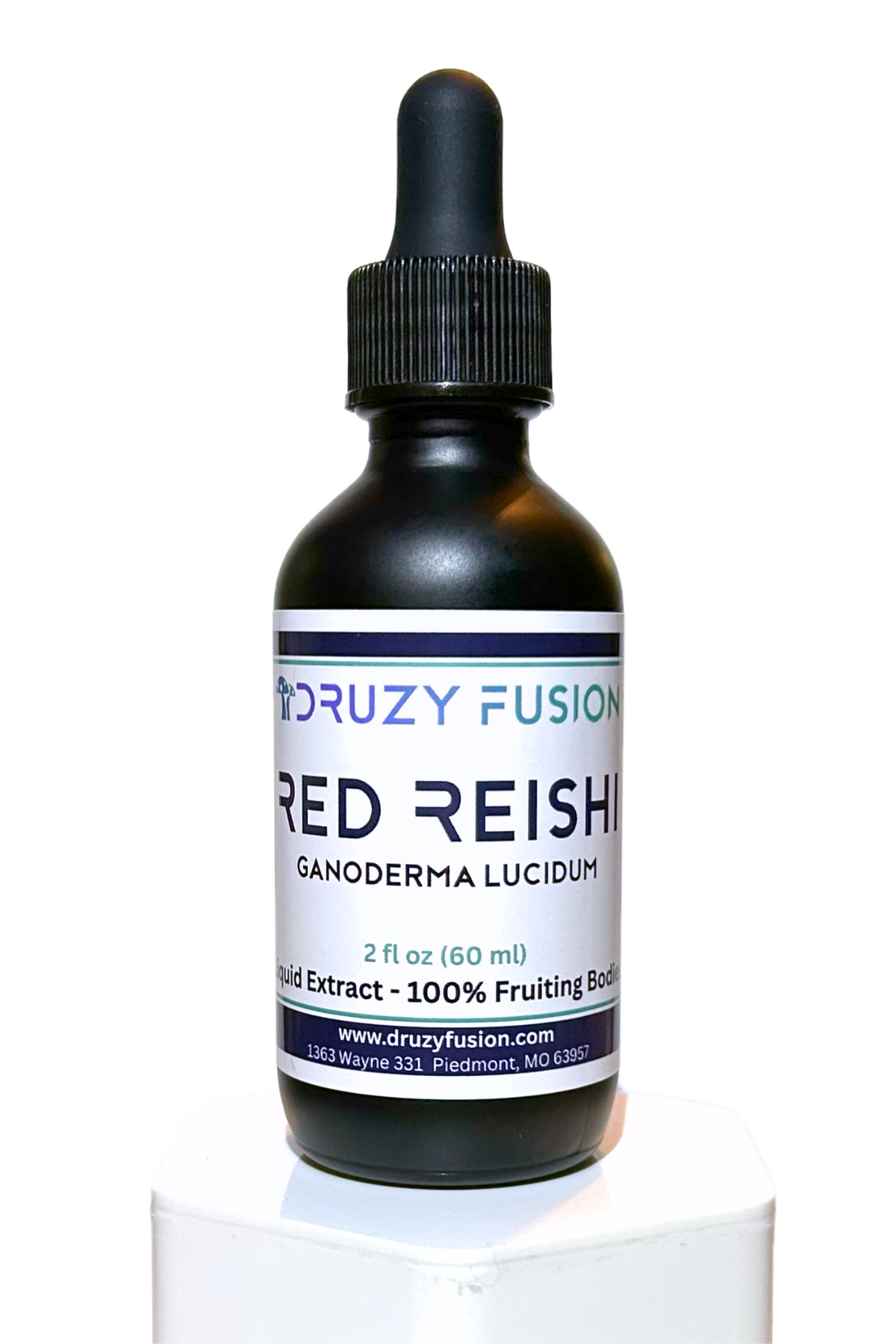 Red Reishi Mushroom Supplement by Druzy Fusion