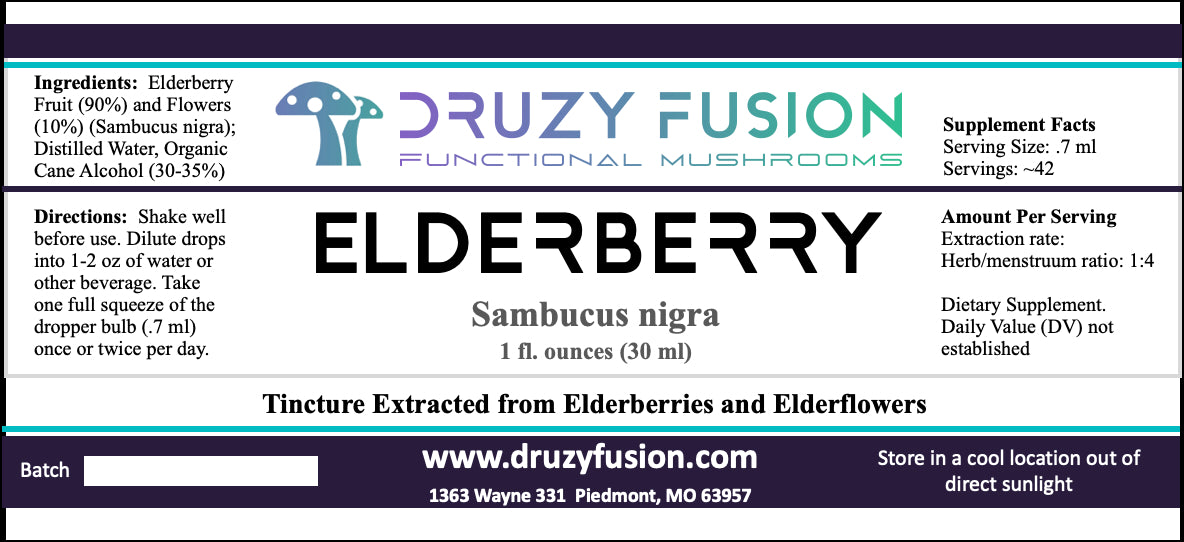 Elderberry and Elderflower