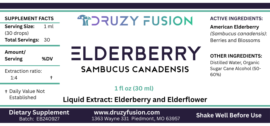 Elderberry and Elderflower | Antioxidant Protection & Seasonal Defense