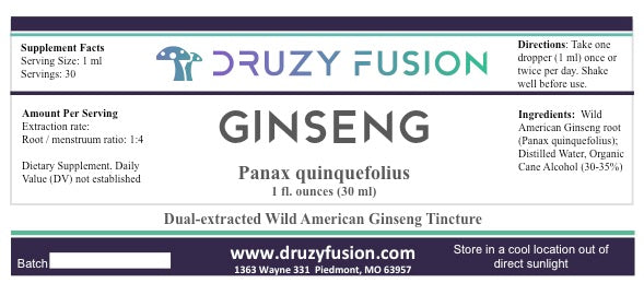 American Ginseng (Panax quinquefolius)