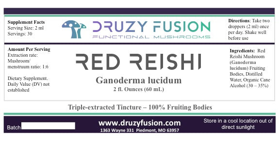 Red Reishi (Ganoderma lucidum)