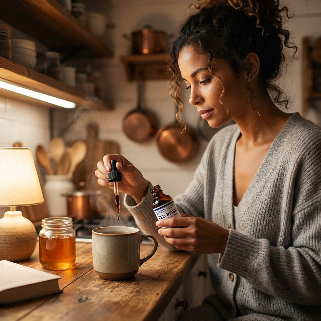 Red Reishi Mushroom | Calm, Sleep & Immune Support