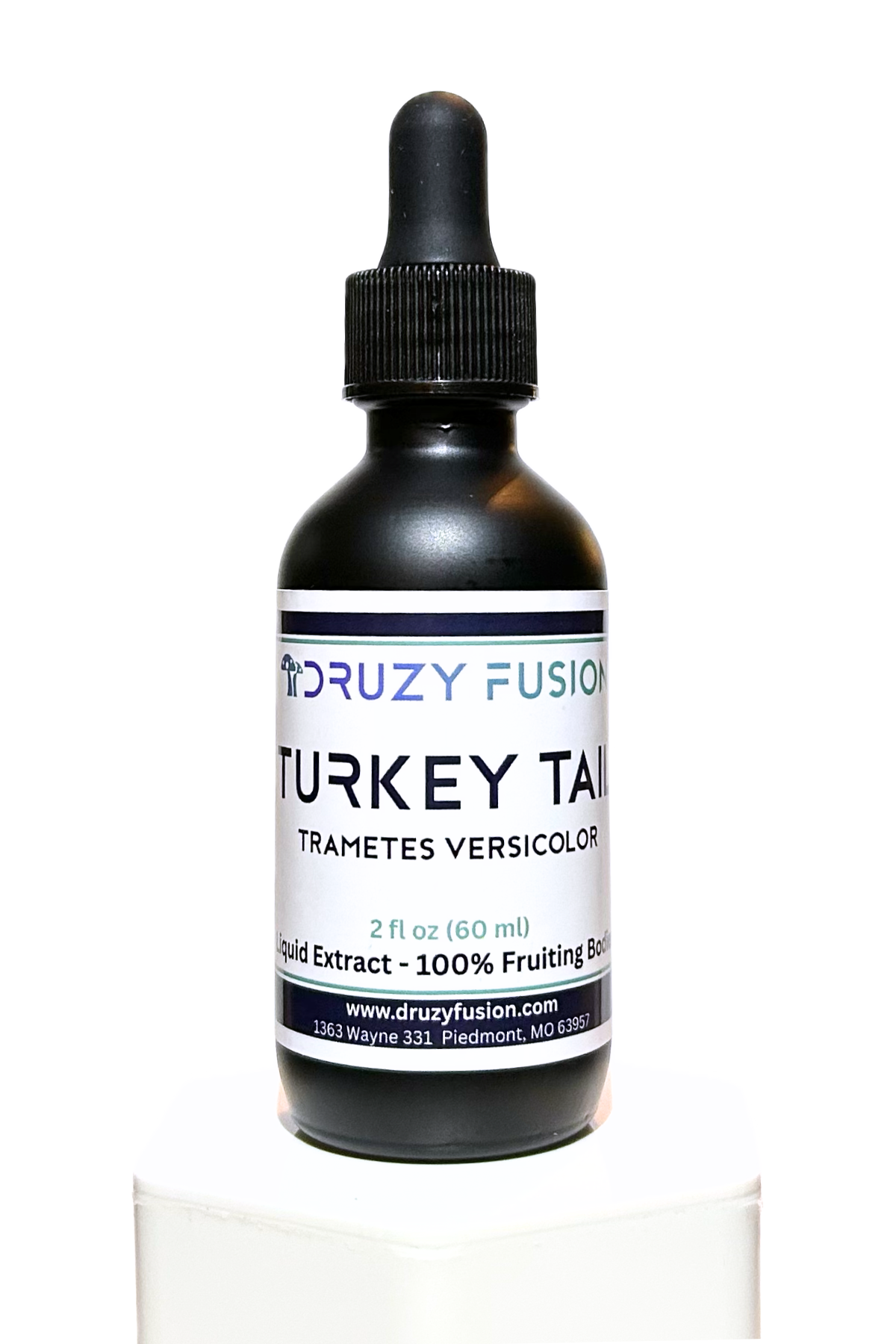 Turkey Tail Mushroom Supplement by Druzy Fusion